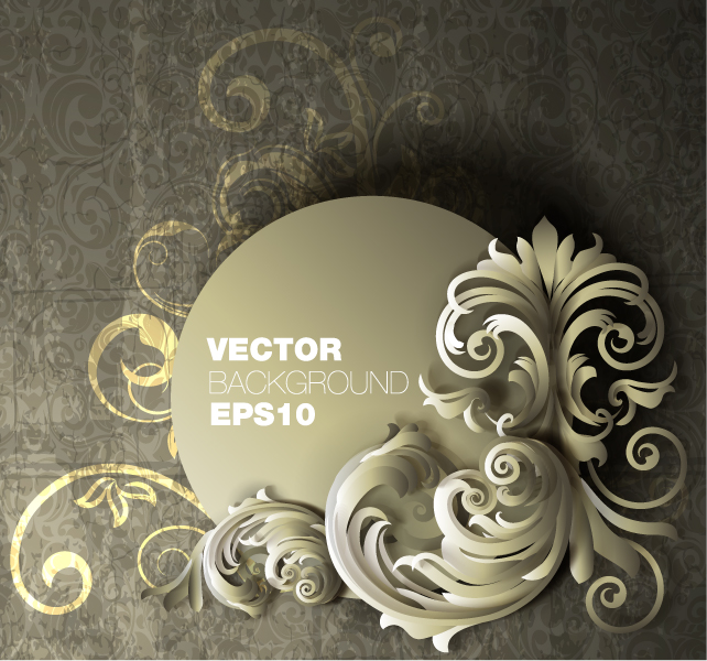 free vector Fine pattern background 05 vector